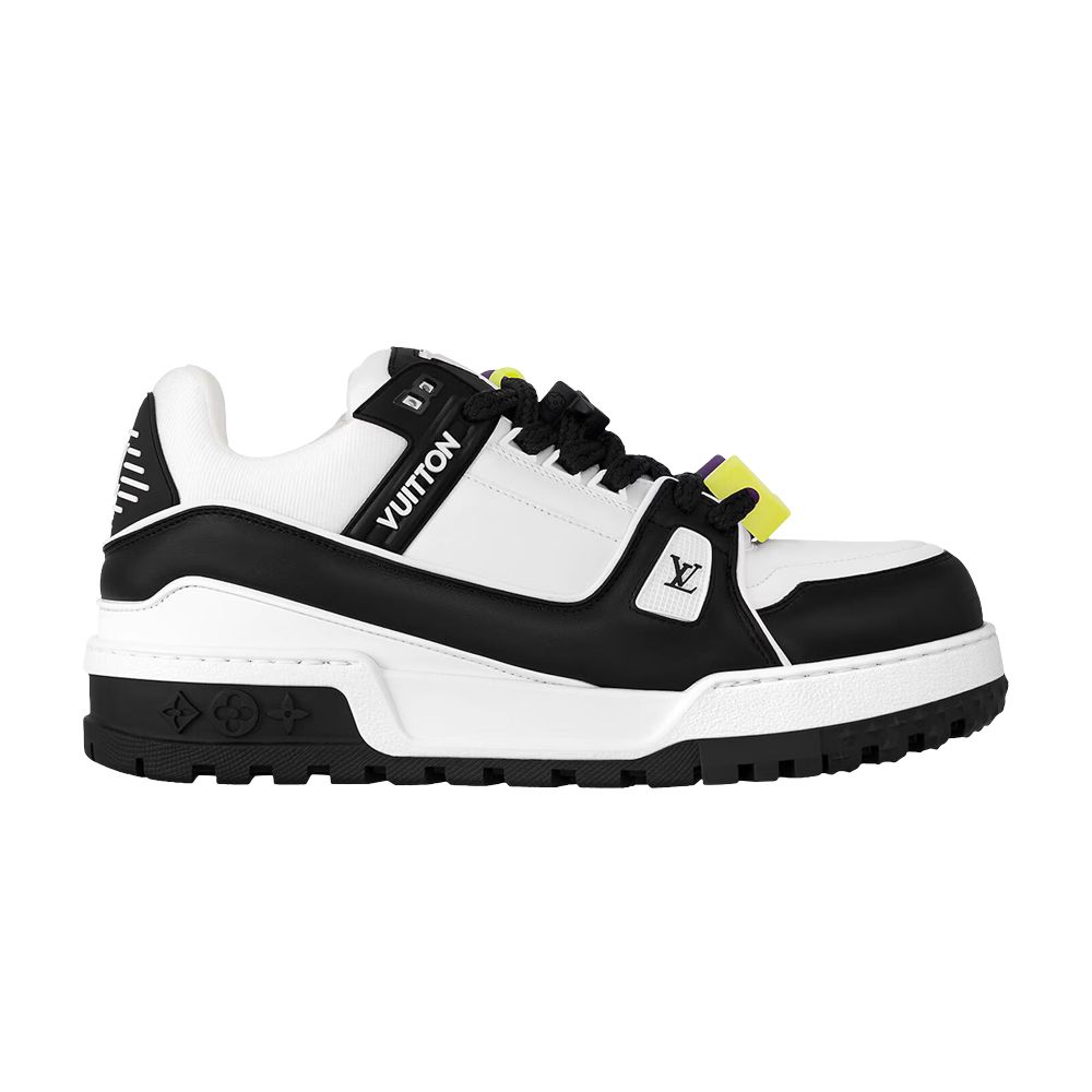Louis Vuitton Trainer Maxi Sneaker 'Black White' - 1ABZQ9