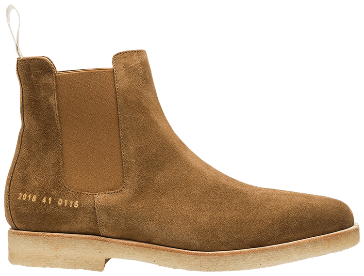 Common Projects Chelsea Boot Suede Tobacco