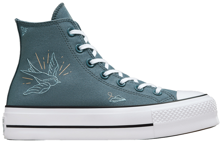Converse Wmns Chuck Taylor All Star Lift High Tiny Tattoos