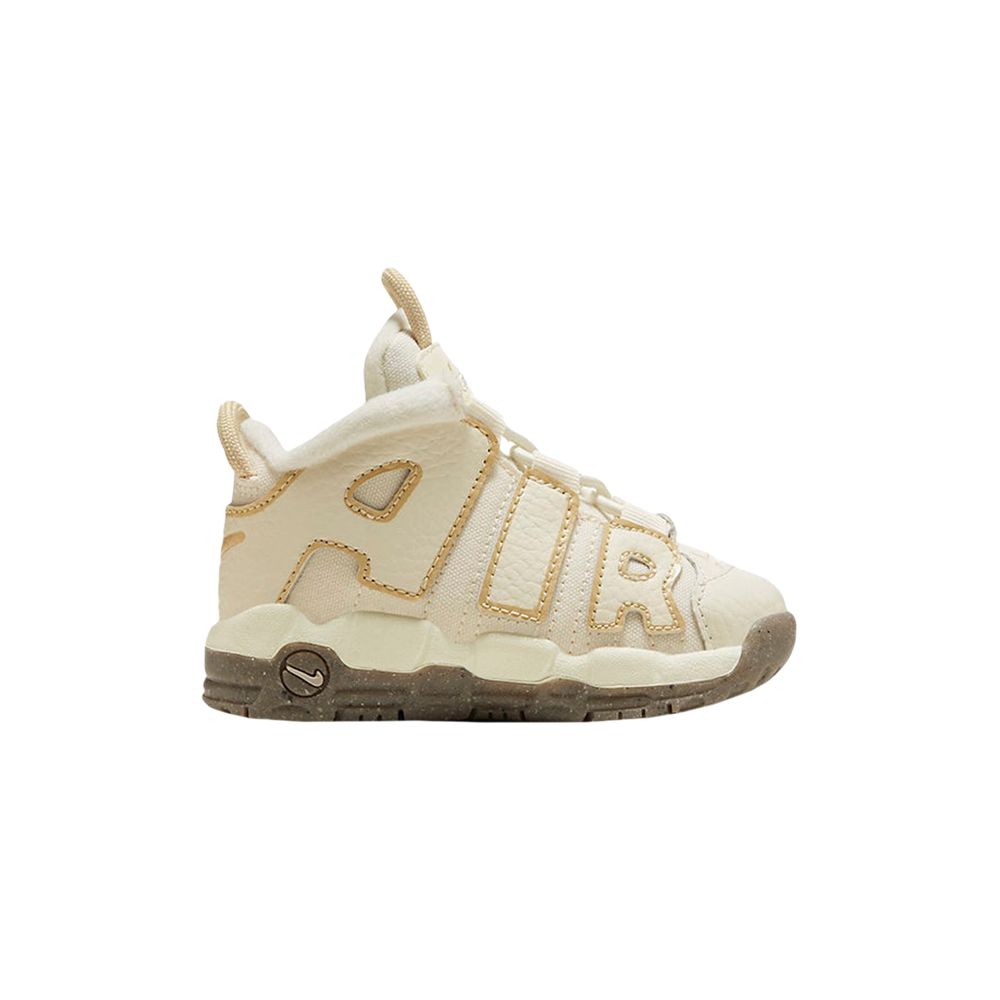 Pre-owned Nike Air More Uptempo Td 'coconut Milk Team Gold' | Cream | Infant Size 7