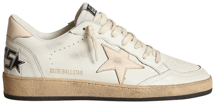 Golden Goose Wmns Ball Star White Salmon Pink
