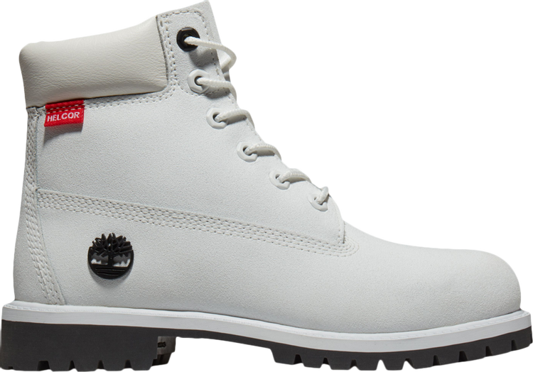 6 Inch Heritage Helcor Boot Junior White