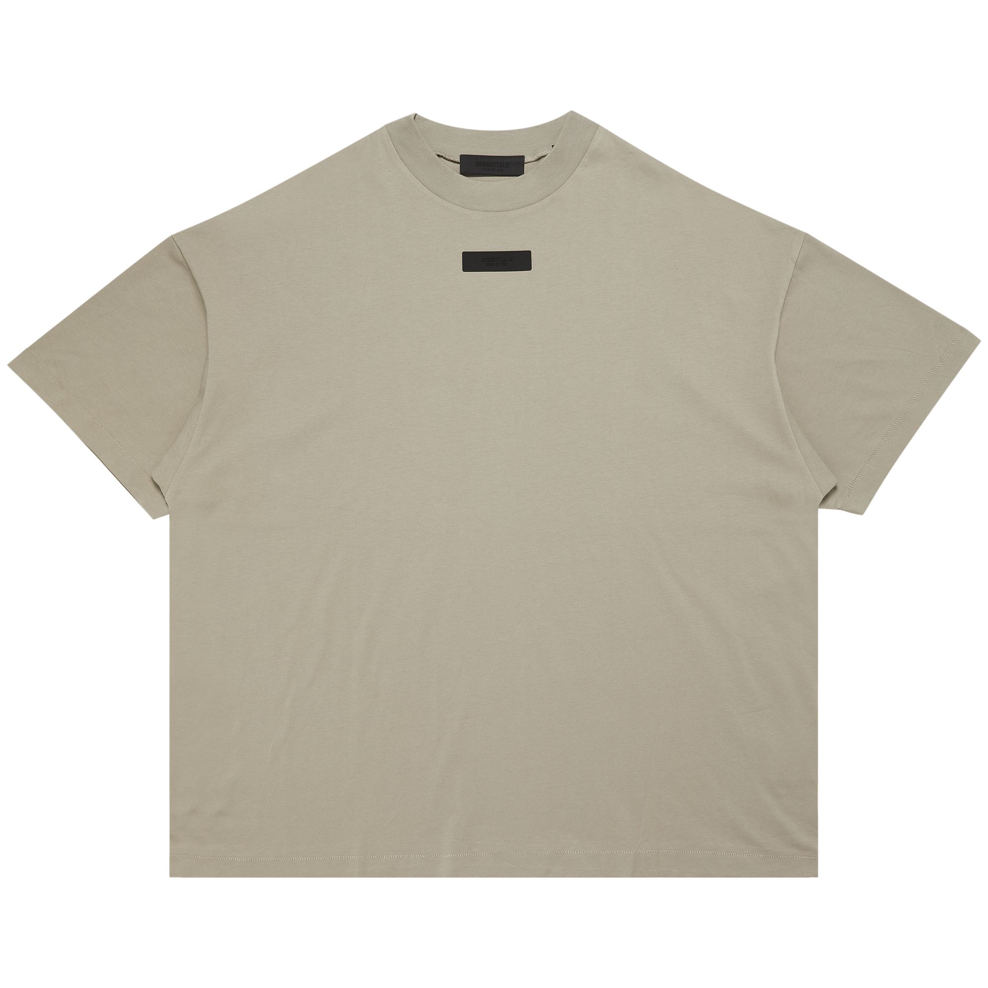 Pre-owned Essentials Fear Of God  Crewneck T-shirt Ii 'seal' In Grey