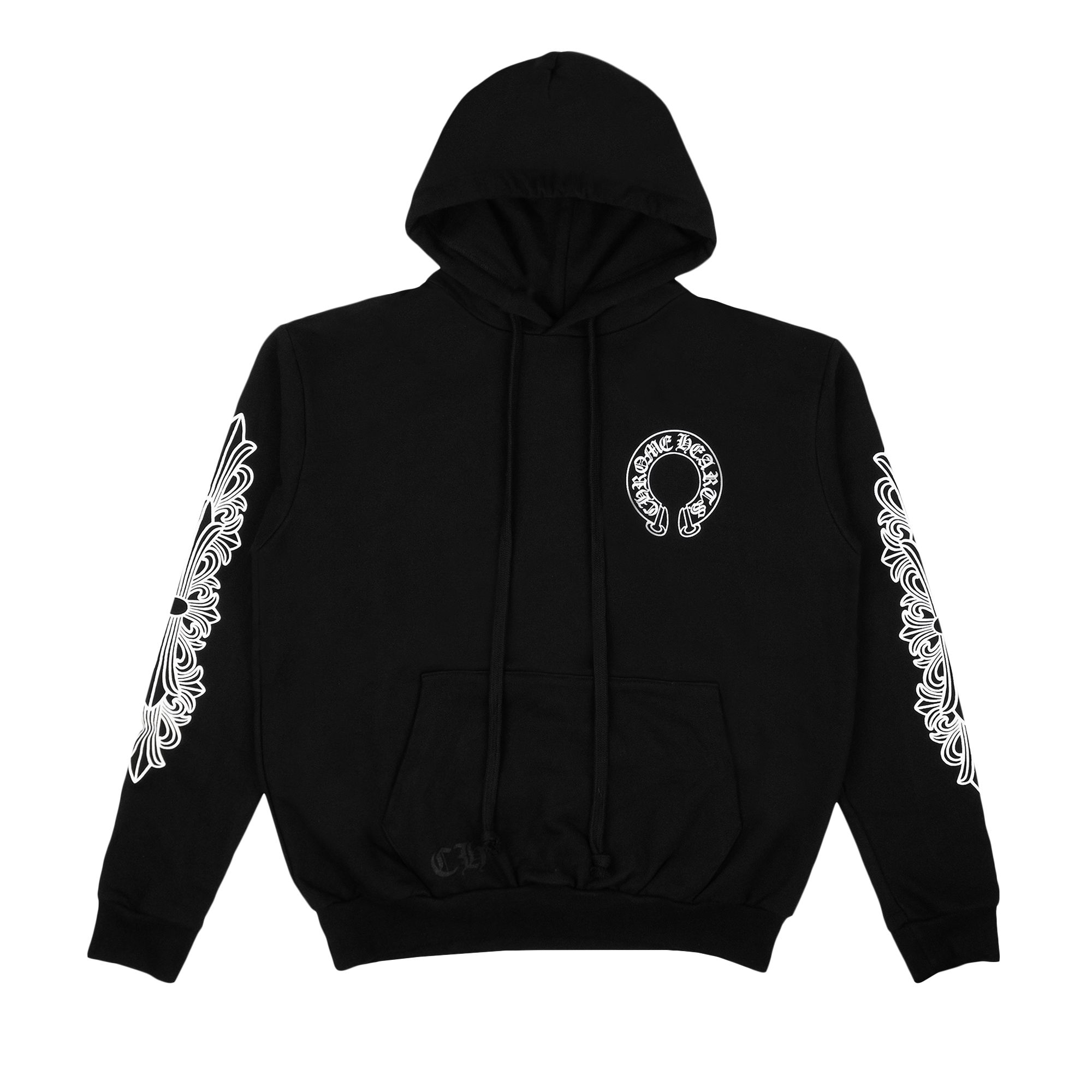 Chrome Hearts Horseshoe Hoodie 'Black' | Men's Size XL