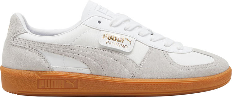 Palermo Leather White Glacial Grey Gum