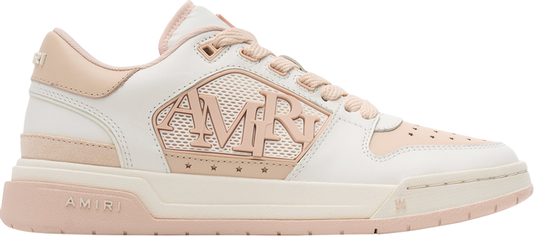 Amiri Wmns Classic Low Logo   White Pink