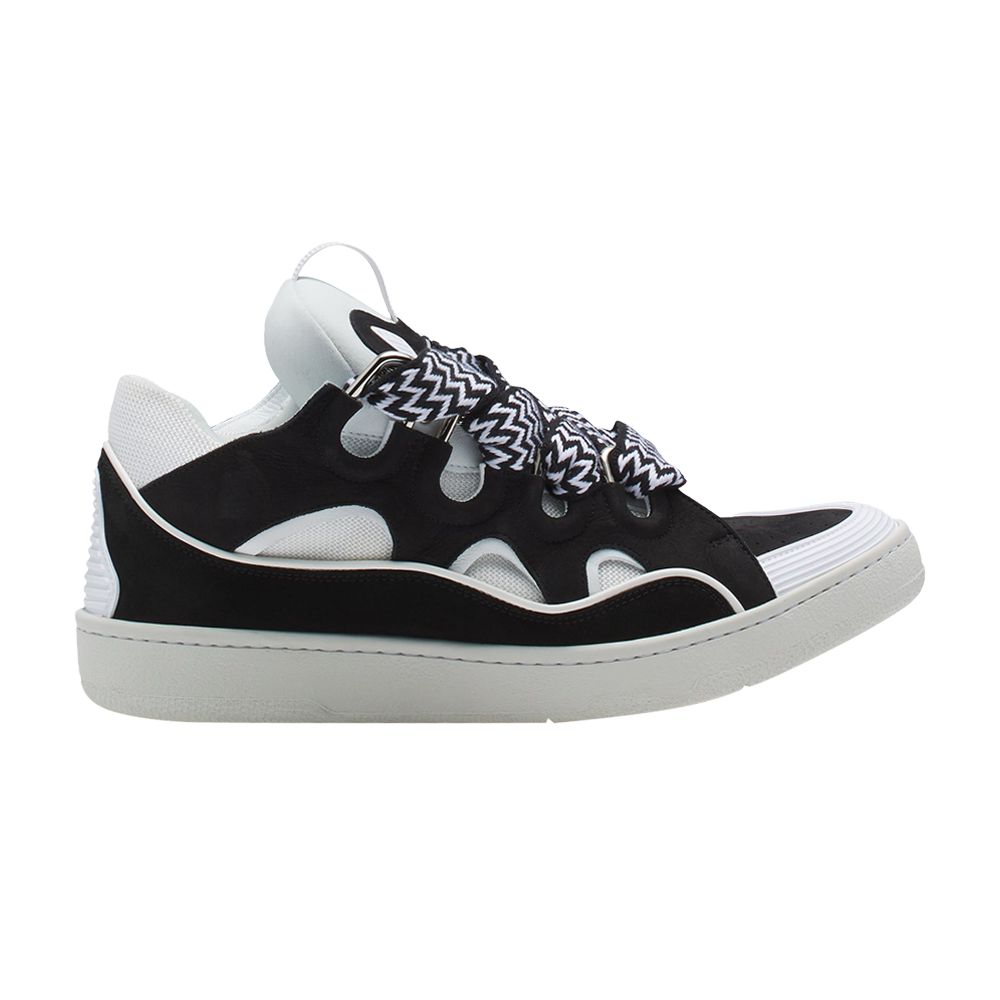 Lanvin Lanvin Curb Sneakers 'Black White' | Men's Size 43