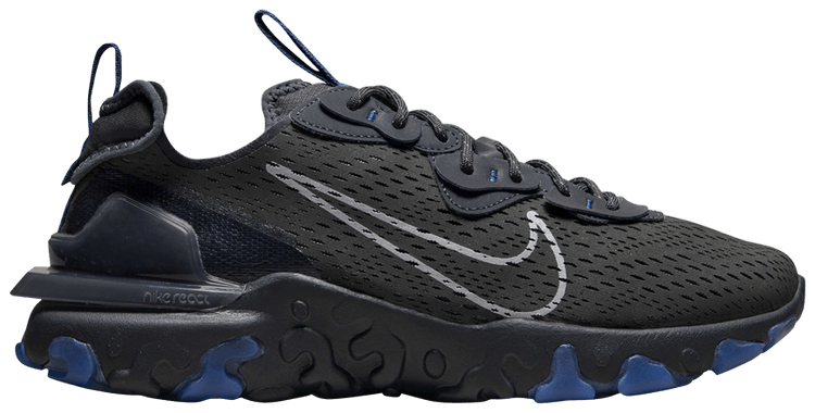 Size 10.0 React Vision Anthracite Industrial Blue