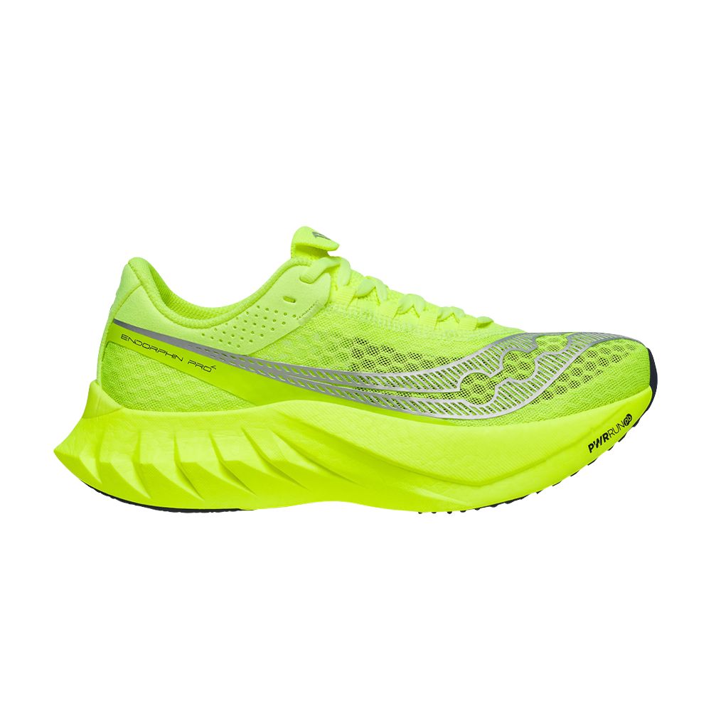 Pre-owned Saucony Wmns Endorphin Pro 4 'citron' In Green