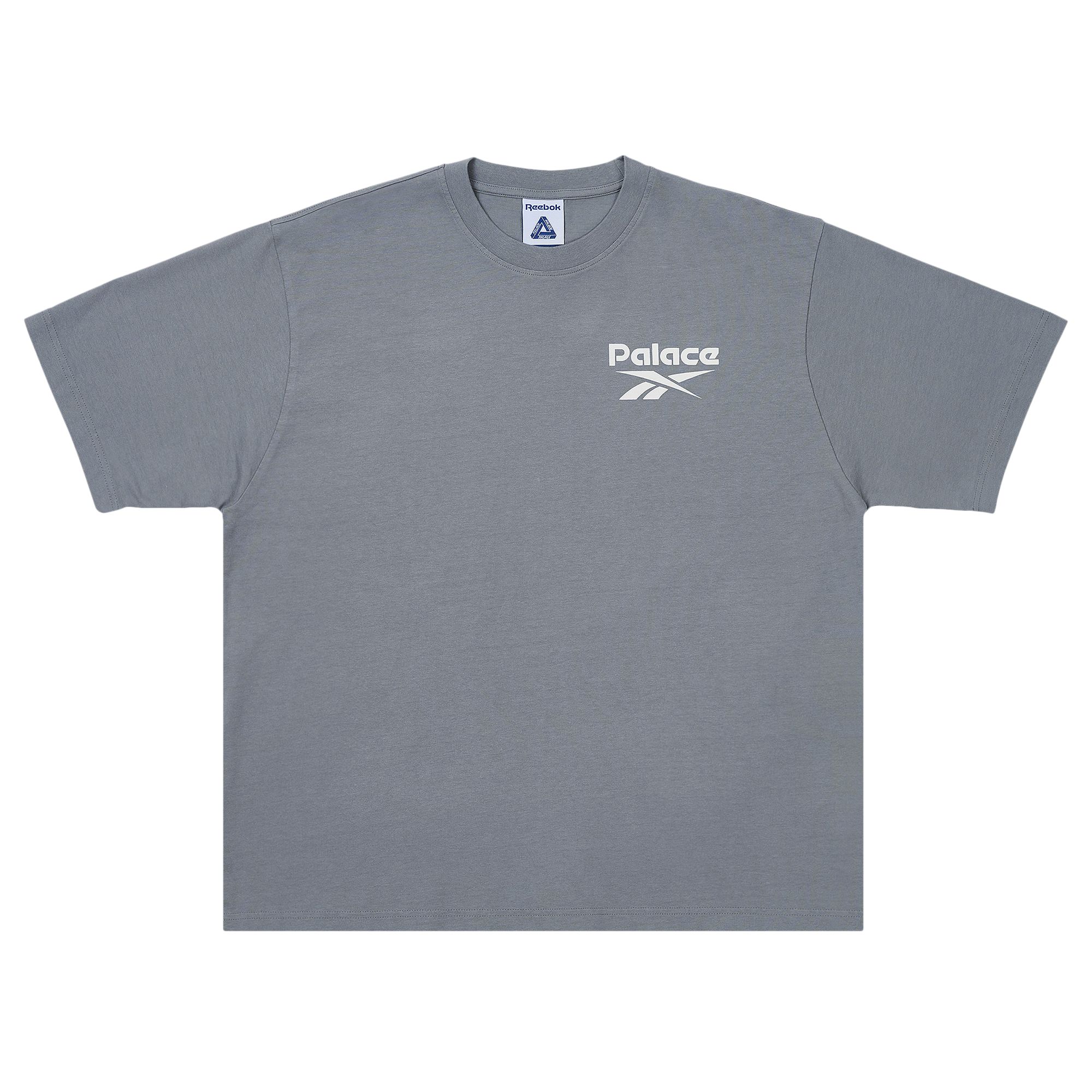 Palace x Reebok T-Shirt 'Grey' | Men's Size L