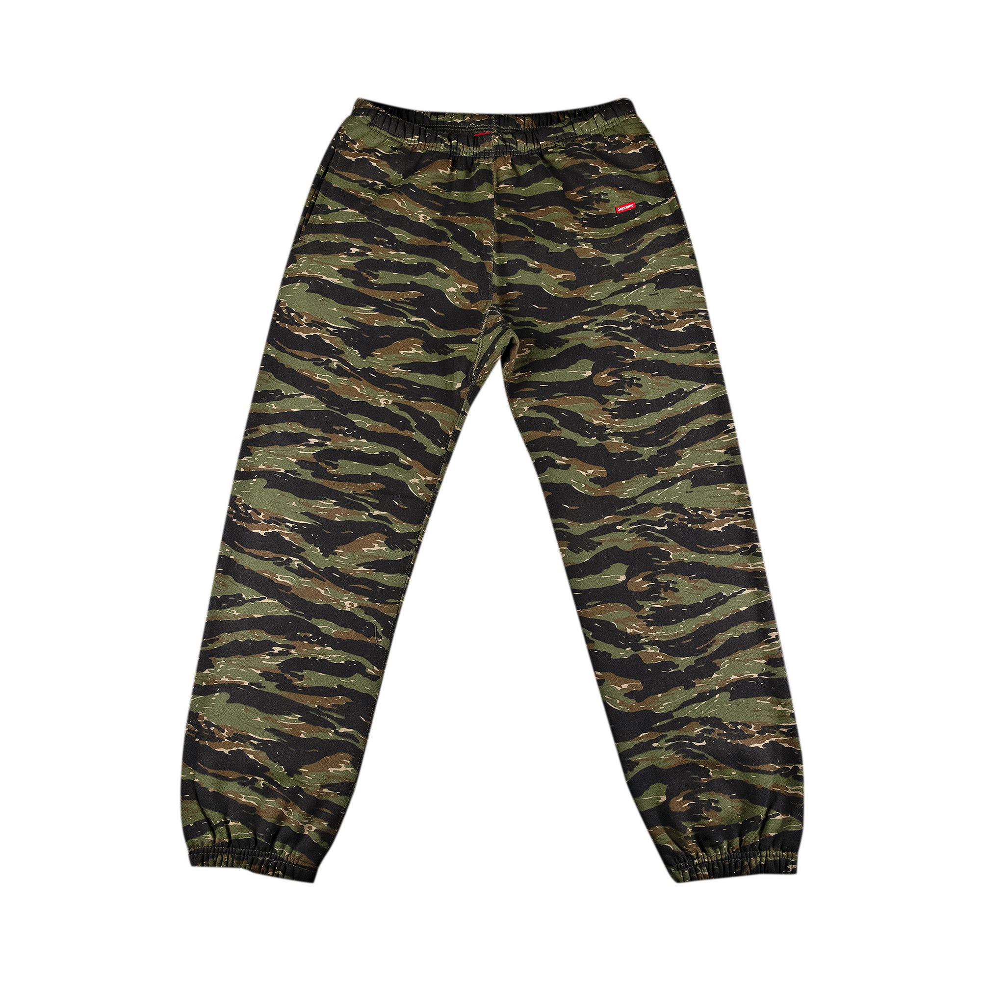 Pre-owned Supreme Small Box Sweatpant 'tigerstripe Camo' In Multi-color
