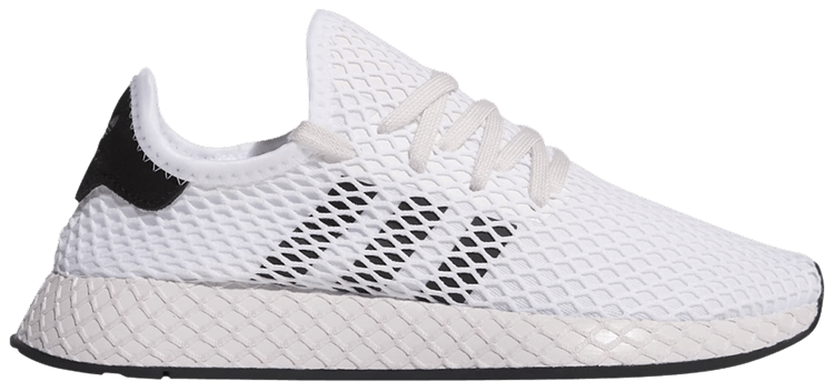 Adidas Wmns Deerupt Runner White Black Orchid Tint