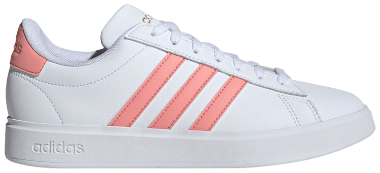 Adidas Wmns Grand Court Cloudfoam White Semi Pink Spark