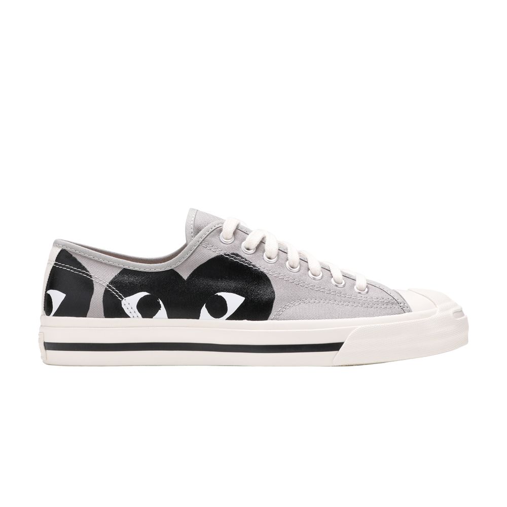Converse Comme des Garçons PLAY x Jack Purcell 'Drizzle Black' | Grey | Men's Size 12