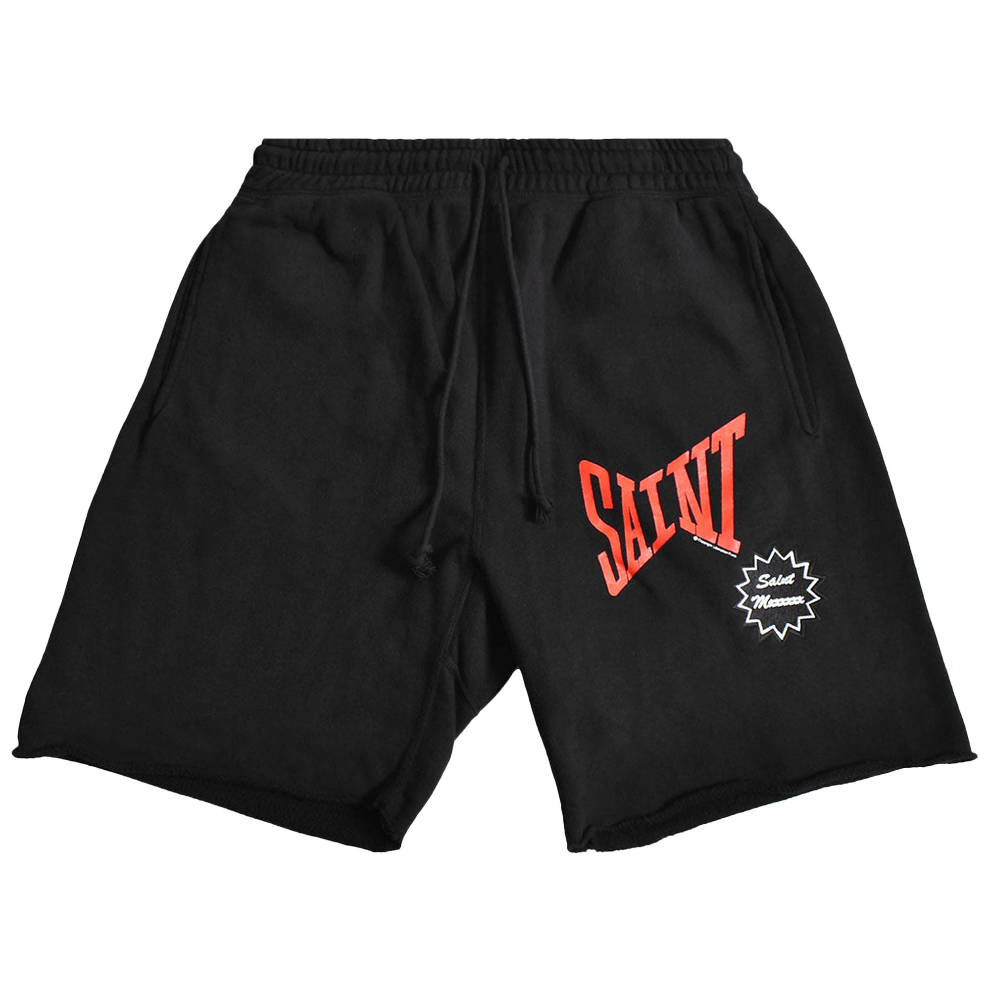 Pre-owned Saint Mxxxxxx Saint Sweat Shorts 'black' | Men's Size Xl