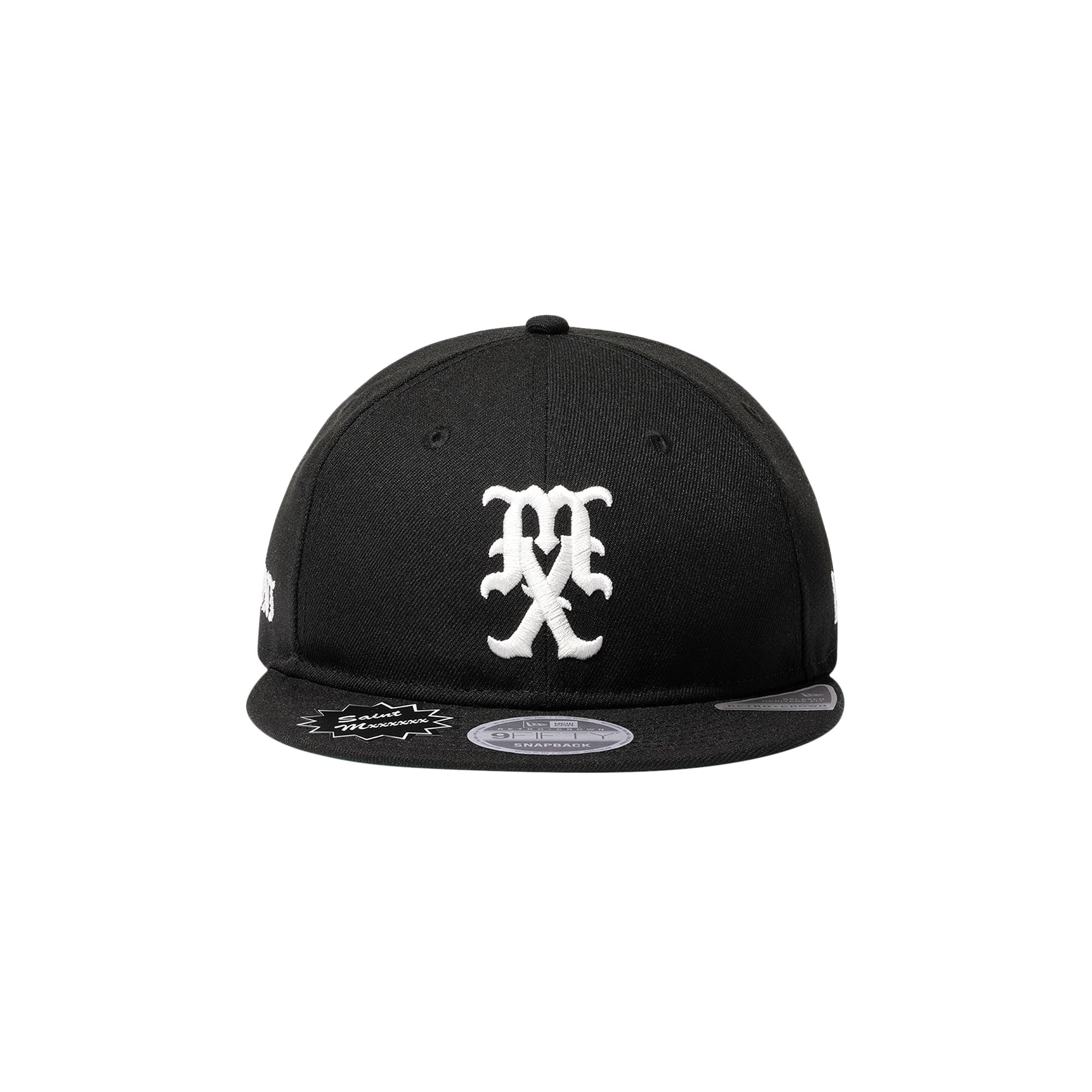 Pre-owned Saint Mxxxxxx X New Era 9fifty Mx Logo Cap 'black' | Men's Size Onesize