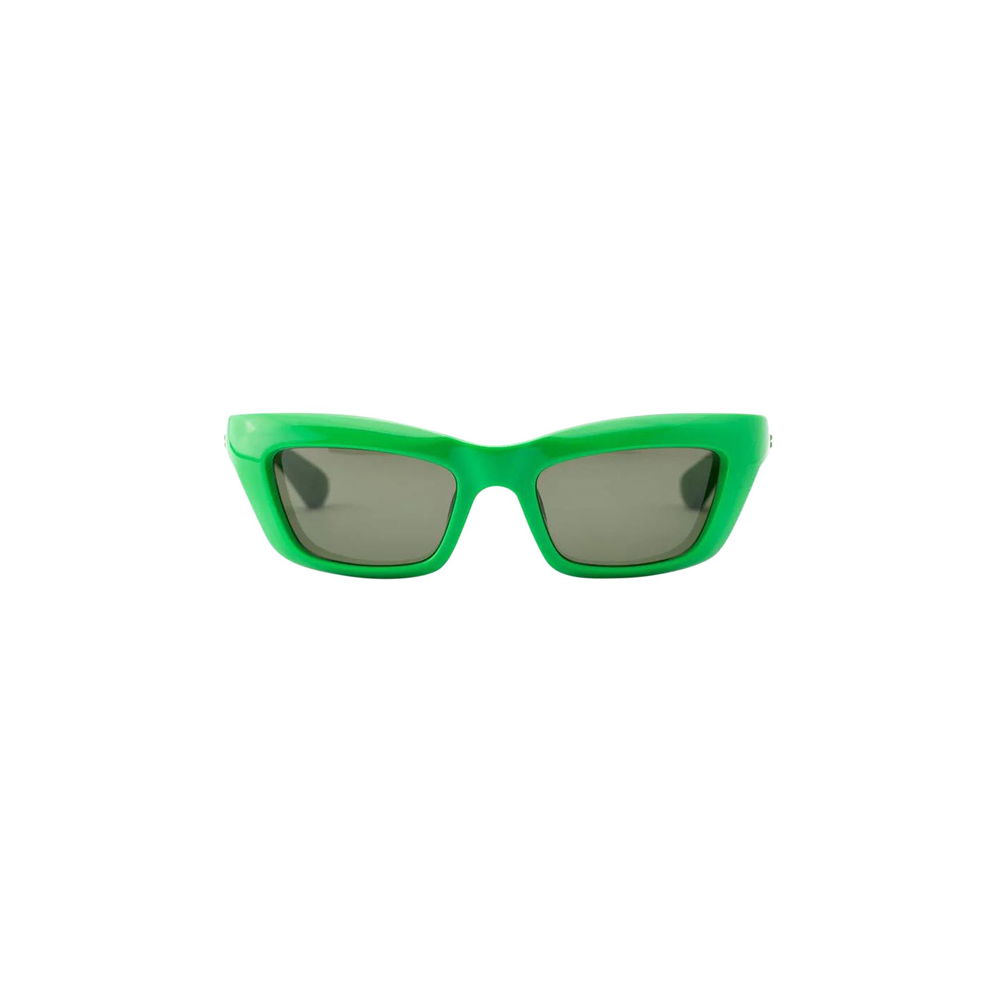 Bottega Veneta Square Sunglasses 'Green' | Men's Size Onesize