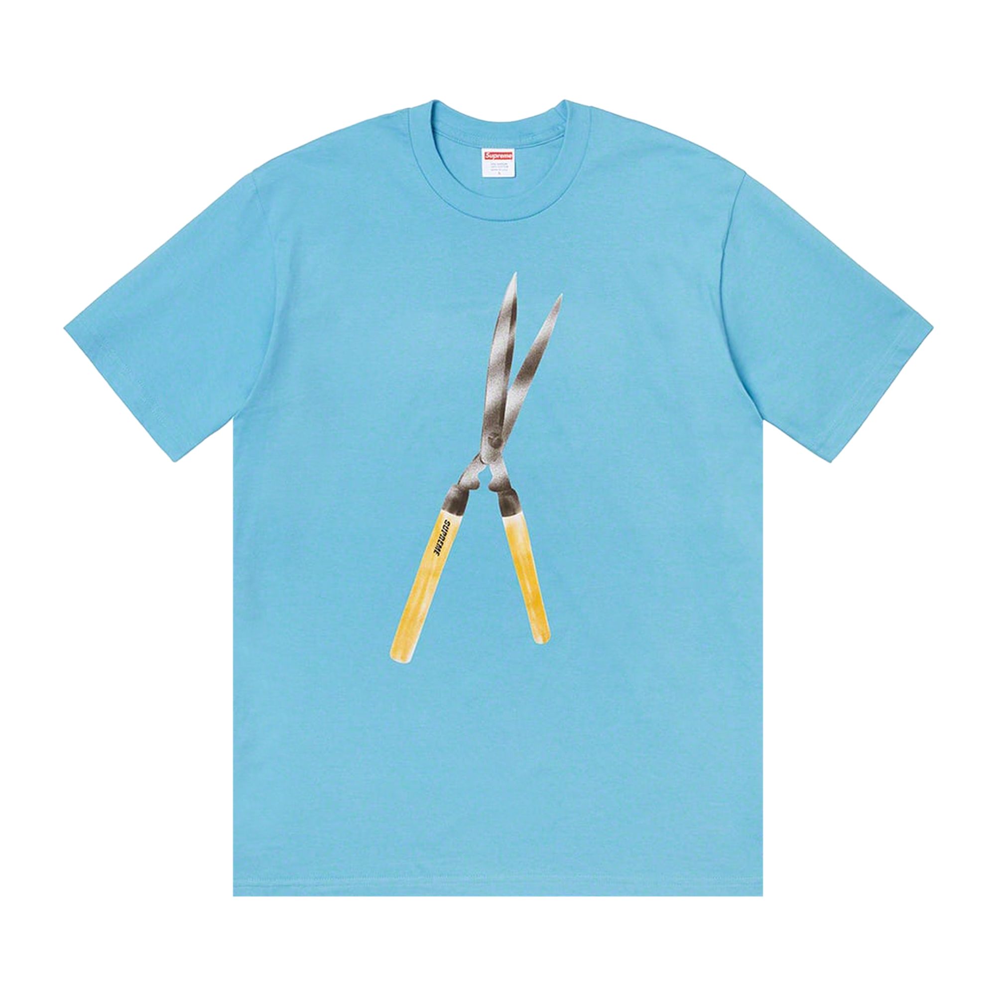 Pre-owned Supreme Shears Tee 'light Slate' | Blue | Men's Size L