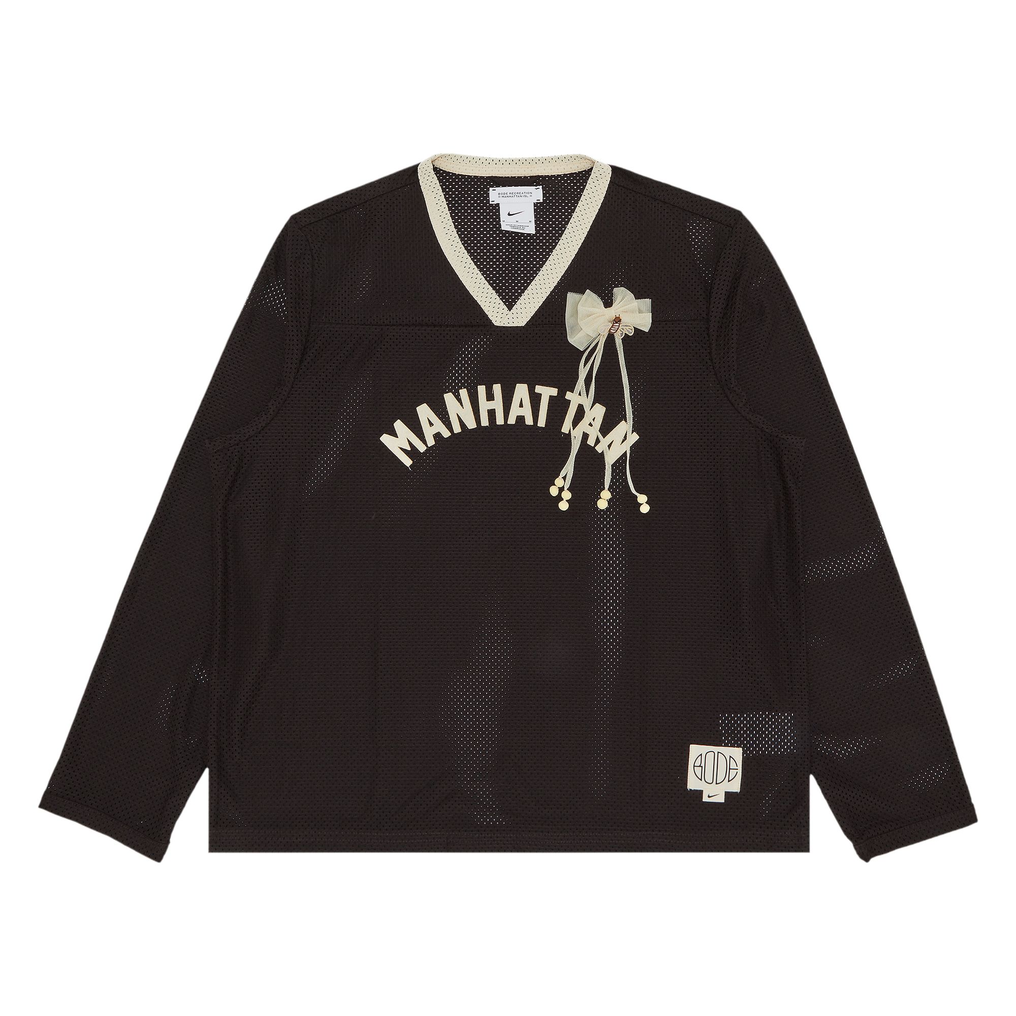 Nike x Bode Rec Mesh Jersey 'Shadow Brown/Ecru' | Men's Size M
