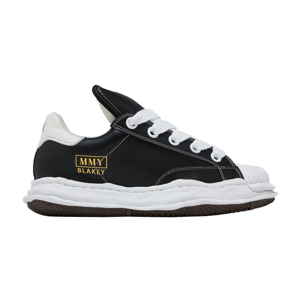 Pre-owned Miharayasuhiro Maison Mihara Yasuhiro Maison Mihara Yasuhiro Blakey Puffer Og Sole Leather Low 'black White' | Men'