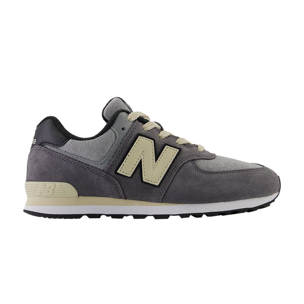 Pre-owned New Balance 574 Big Kid 'grey Day 2024 - Magnet' | Kid's Size 4.5 In Gray