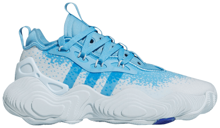 trae young blue shoes