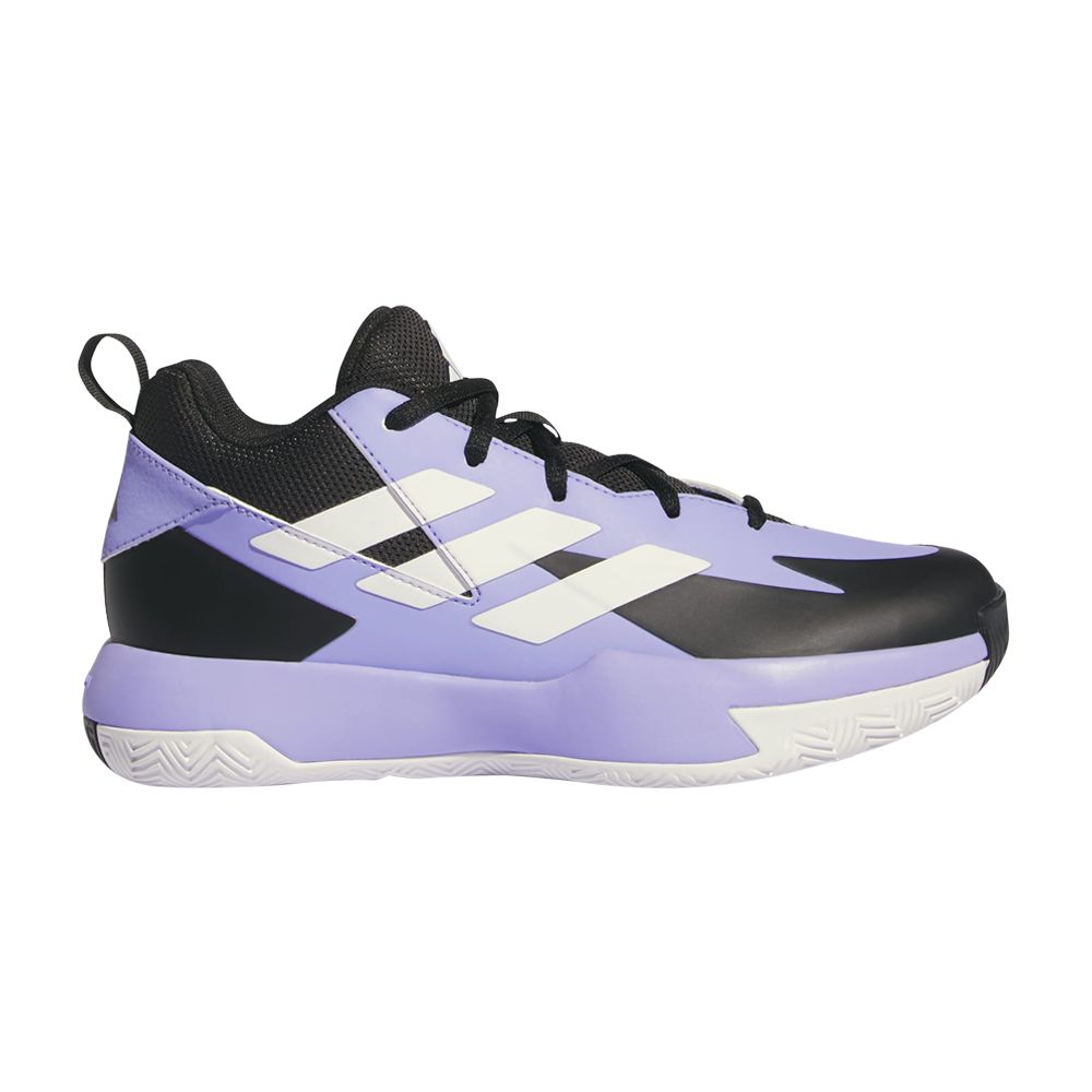 adidas Cross 'Em Up Select Mid J 'Blue Spark Black' | Purple | Kid's Size 6.5 - IG6643
