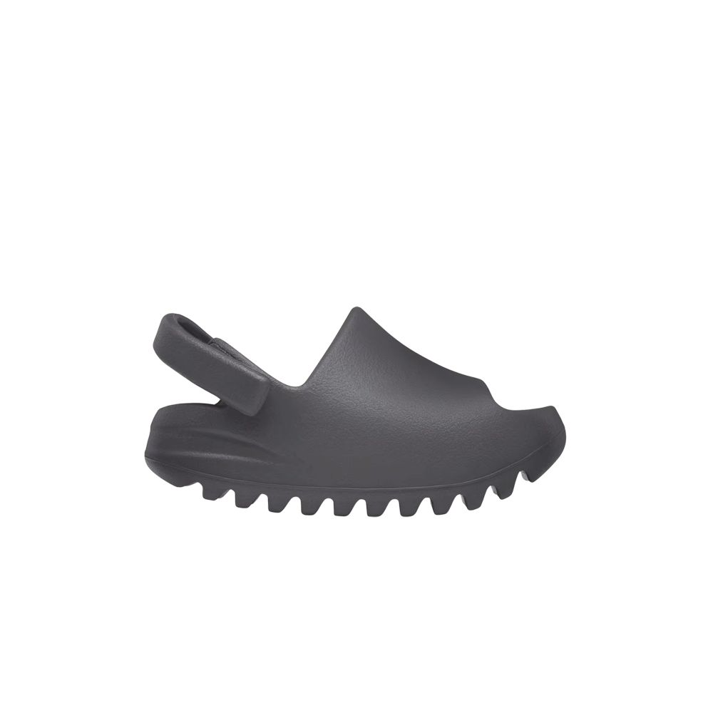 Pre-owned Adidas Originals Yeezy Slides Infants 'granite' | Grey | Infant Size 7
