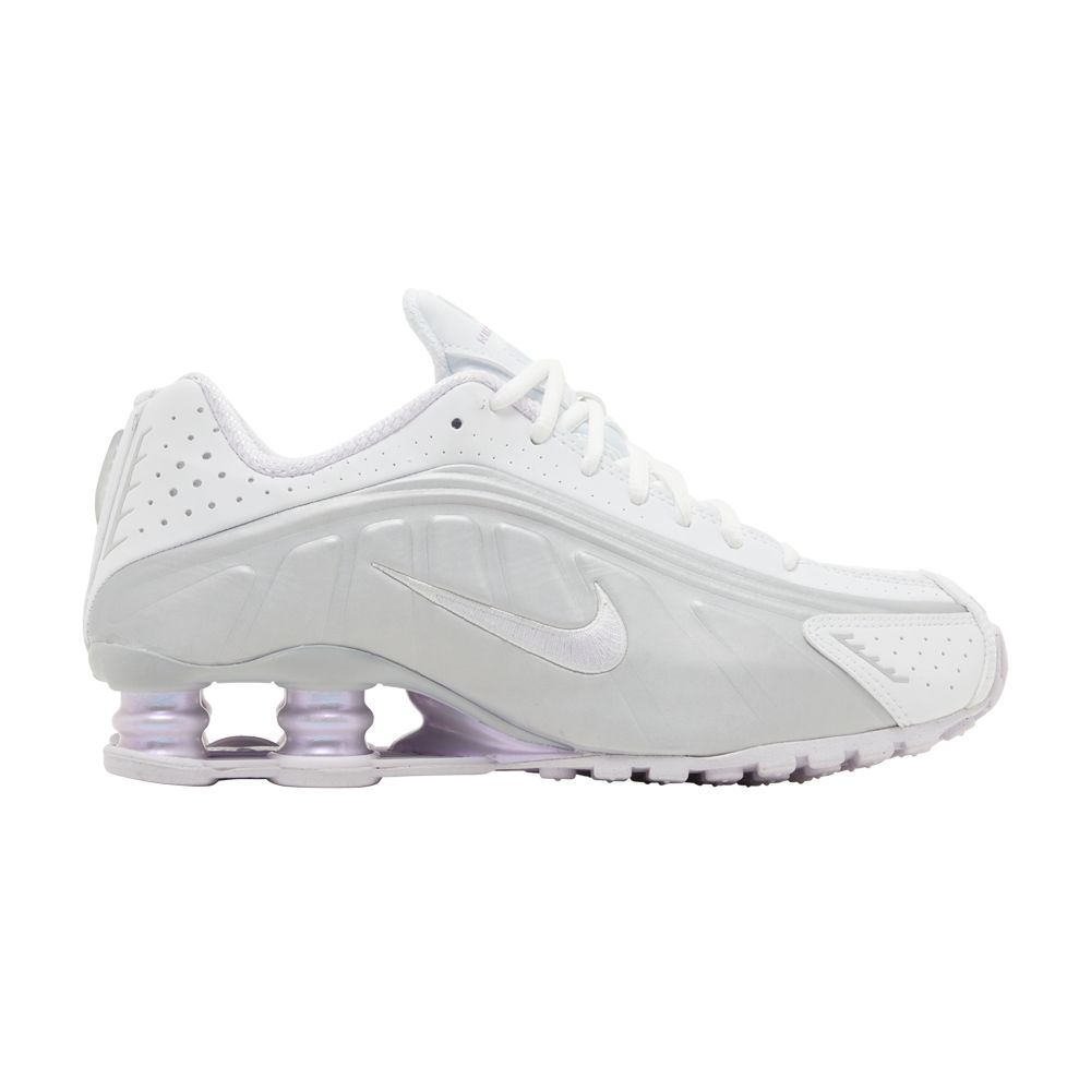 Nike Wmns Shox R4 'Platinum Barely Grape' | Silver | Women's Size 12.5
