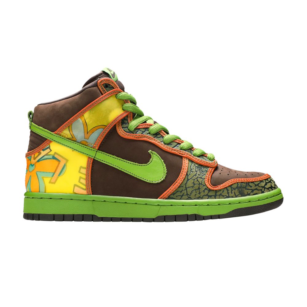 Nike Dunk High Pro SB 'De La Soul' | Brown | Men's Size 9