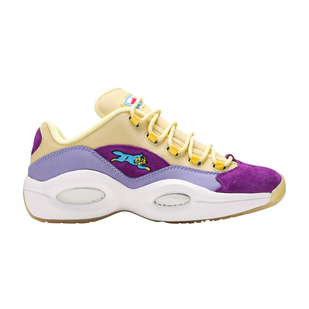Reebok BBC Ice Cream x Question Low 'Yellow Lilac Glow' | Multi-Color | Men's Size 6