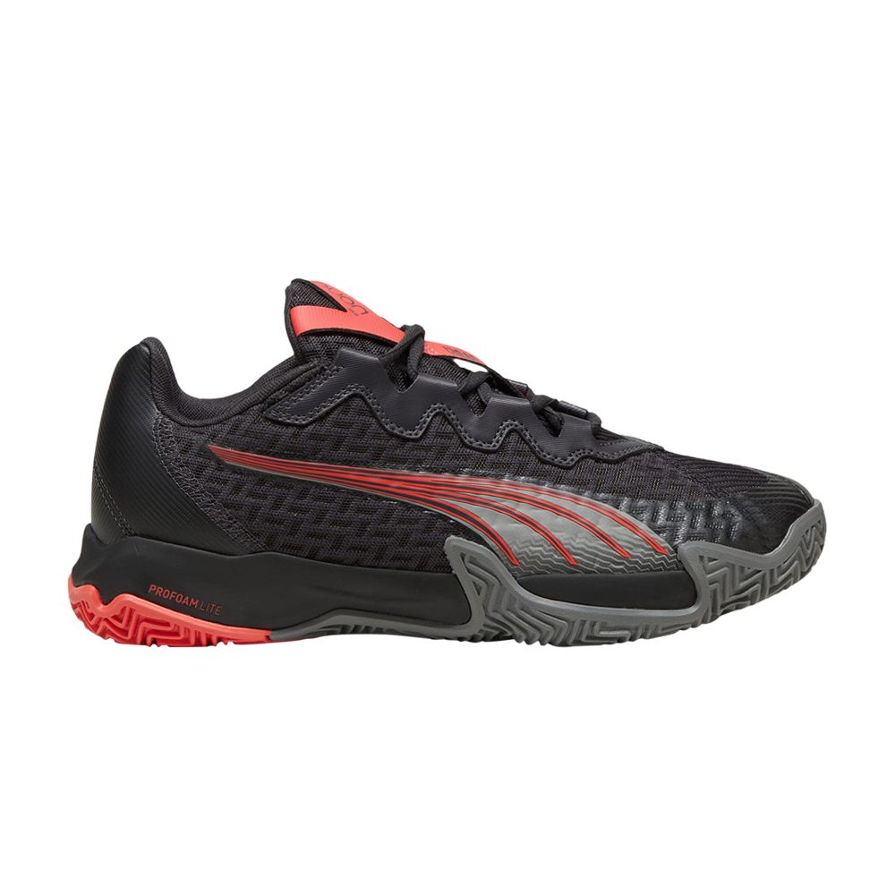 Puma Nova Elite 'Dark Grey Active Red' | Black | Men's Size 7.5 - 107597-03