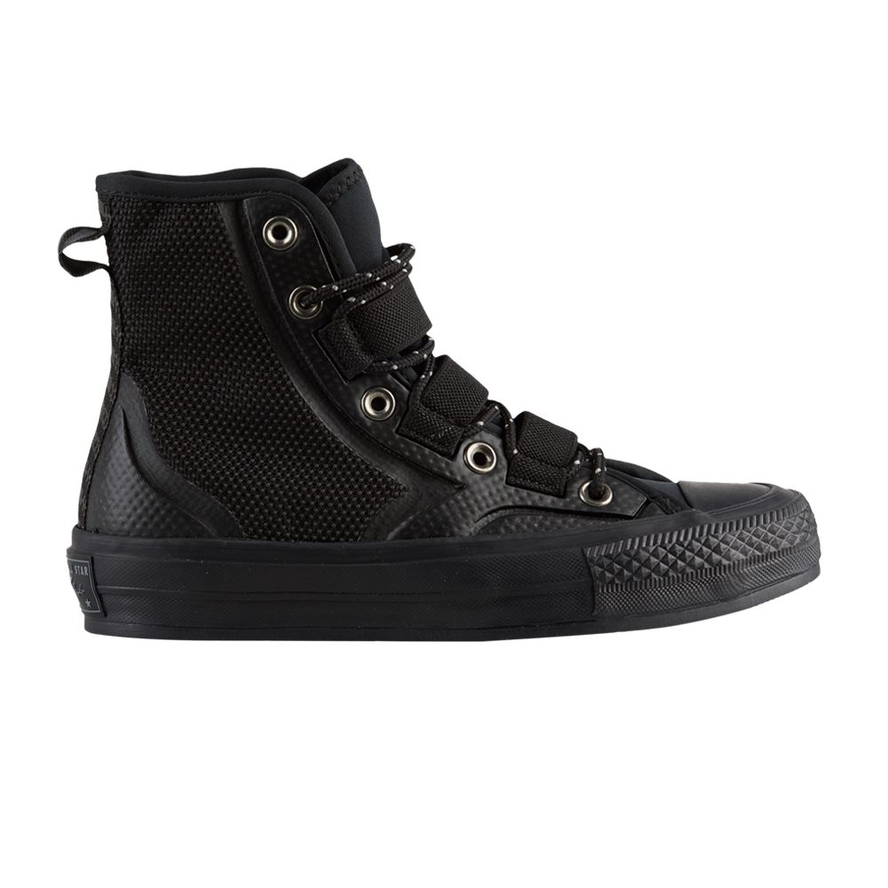 Pre-owned Converse Chuck 70 Tech Hiker High 'triple Black'