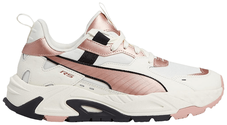 Puma Wmns RS Trck Metallic   Frosted Ivory Rose Gold