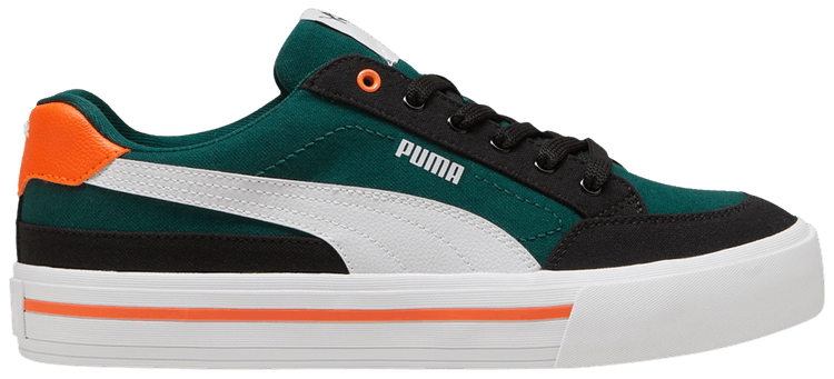 Puma Court Classic Vulc FS Dark Myrtle Silver Mist White