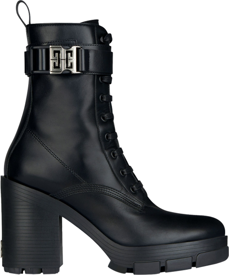 Givenchy Wmns Terra Boot 4G Buckle   Black