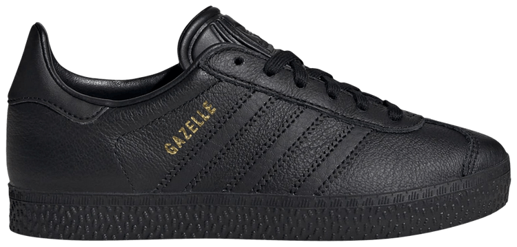 Adidas originals gazelle trainers in triple black deals
