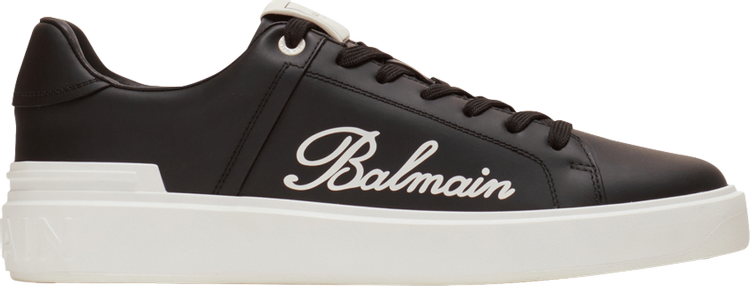 Balmain B Court Balmain Signature   Black