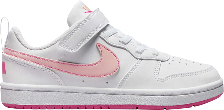 Court Borough Low Recraft PS White Pinksicle