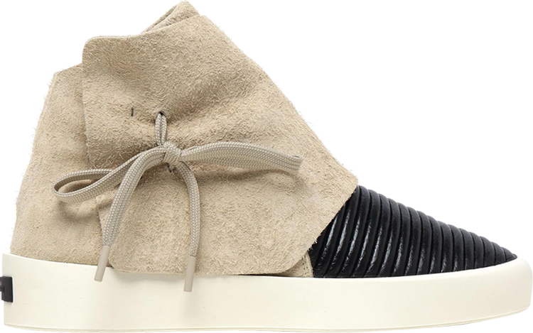 Fear of God Moc Mid Sand Black