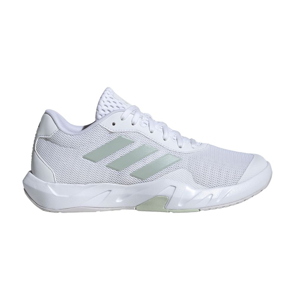 Pre-owned Adidas Originals Wmns Amplimove 'white Linen Green Metallic'