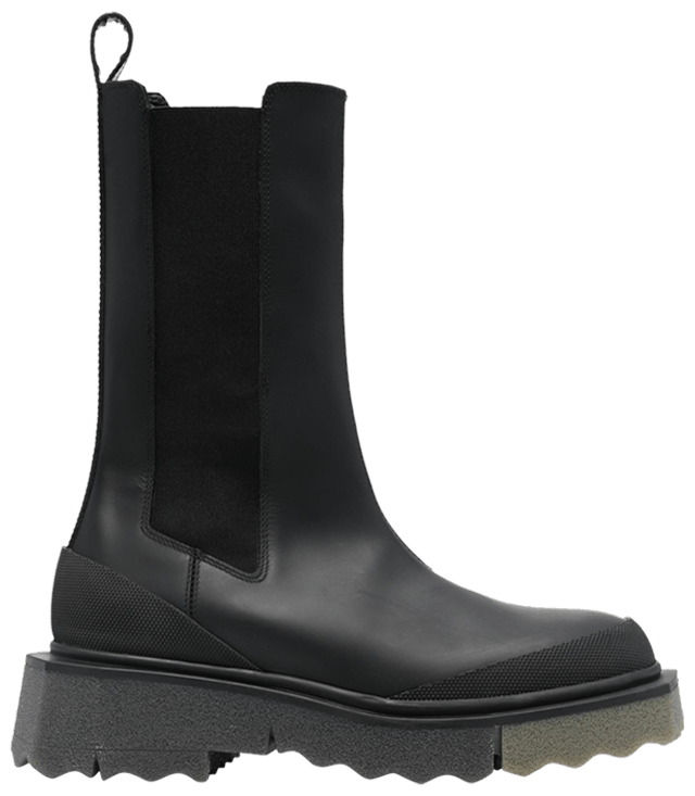 Off White Wmns Sponge Chelsea Boot Black