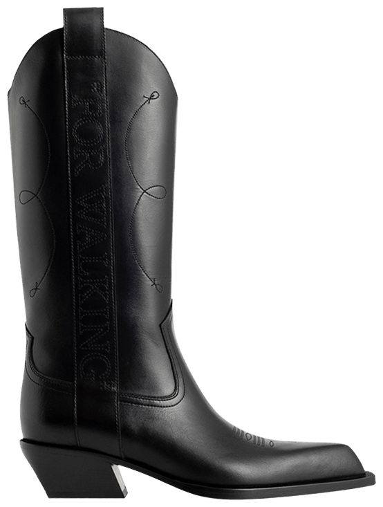 ブーツその他 Off-White 'For Walking' boots (OWIE041F23LEA0011010 1010) Buy Off-White Wmns Texan Boot 'For Walking - Black
