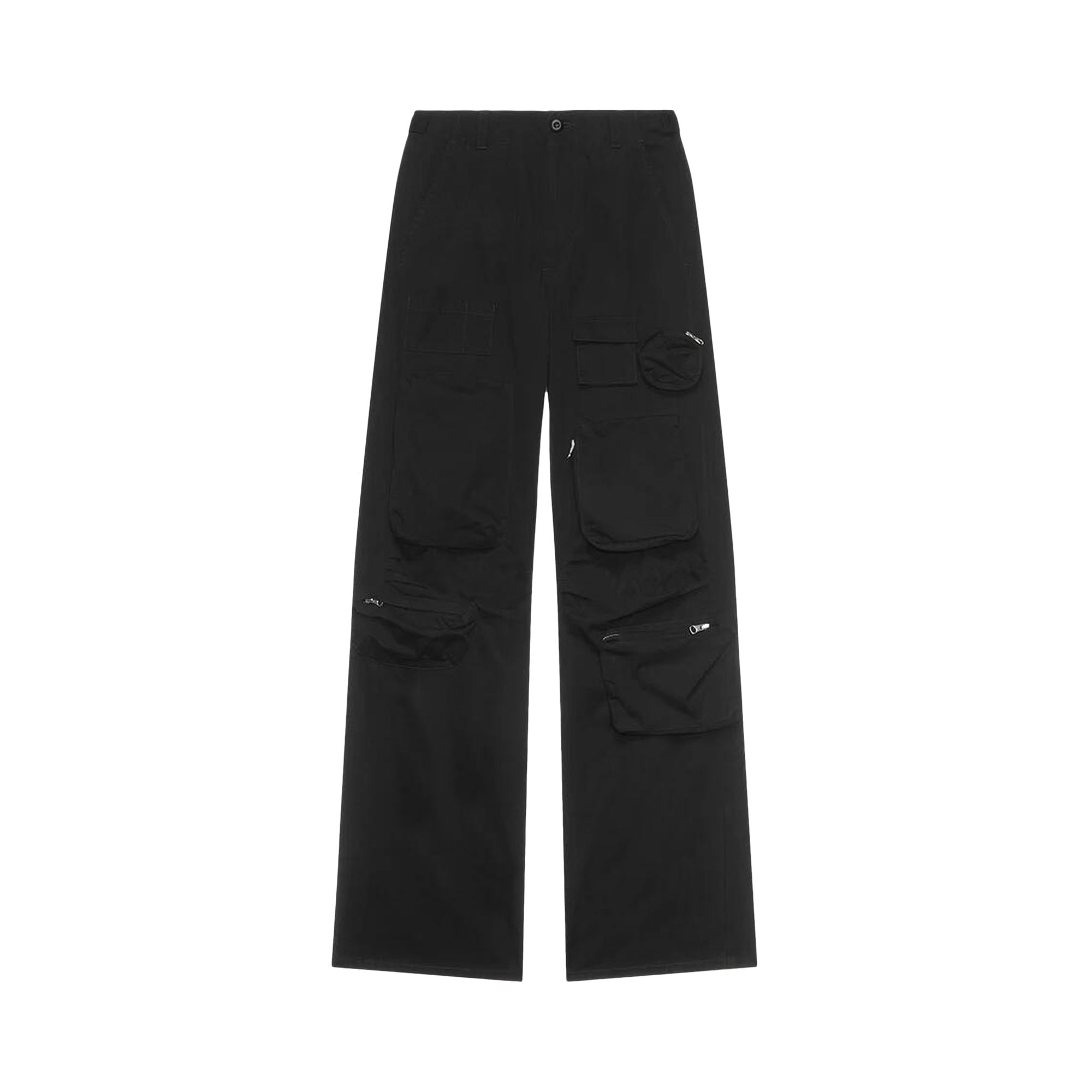 MM6 Maison Margiela Gabardine Cargo Pants 'Black' | Women's Size 38