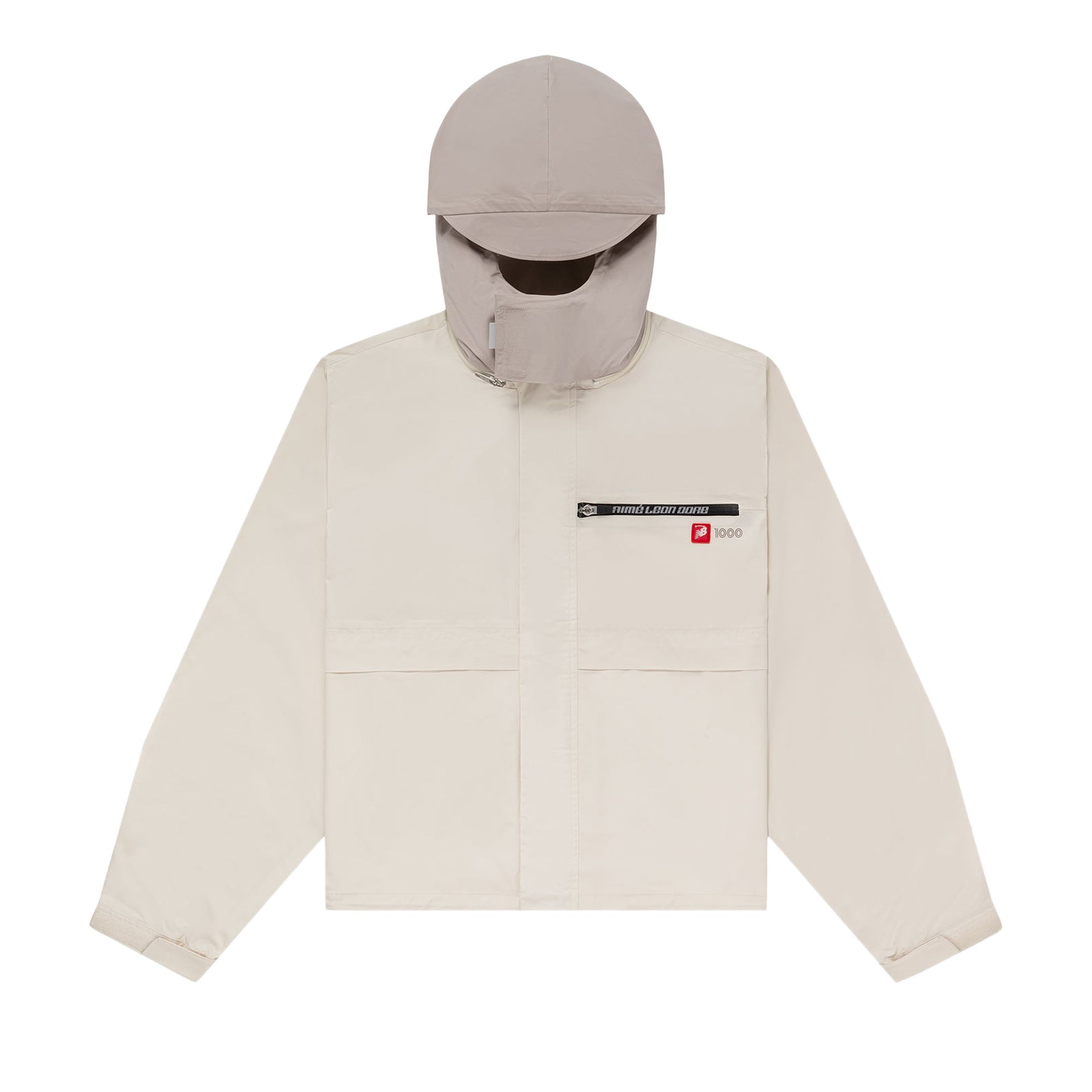 Pre-owned Aimé Leon Dore X New Balance Windbreaker 'pristine' | Cream | Men's Size Xl