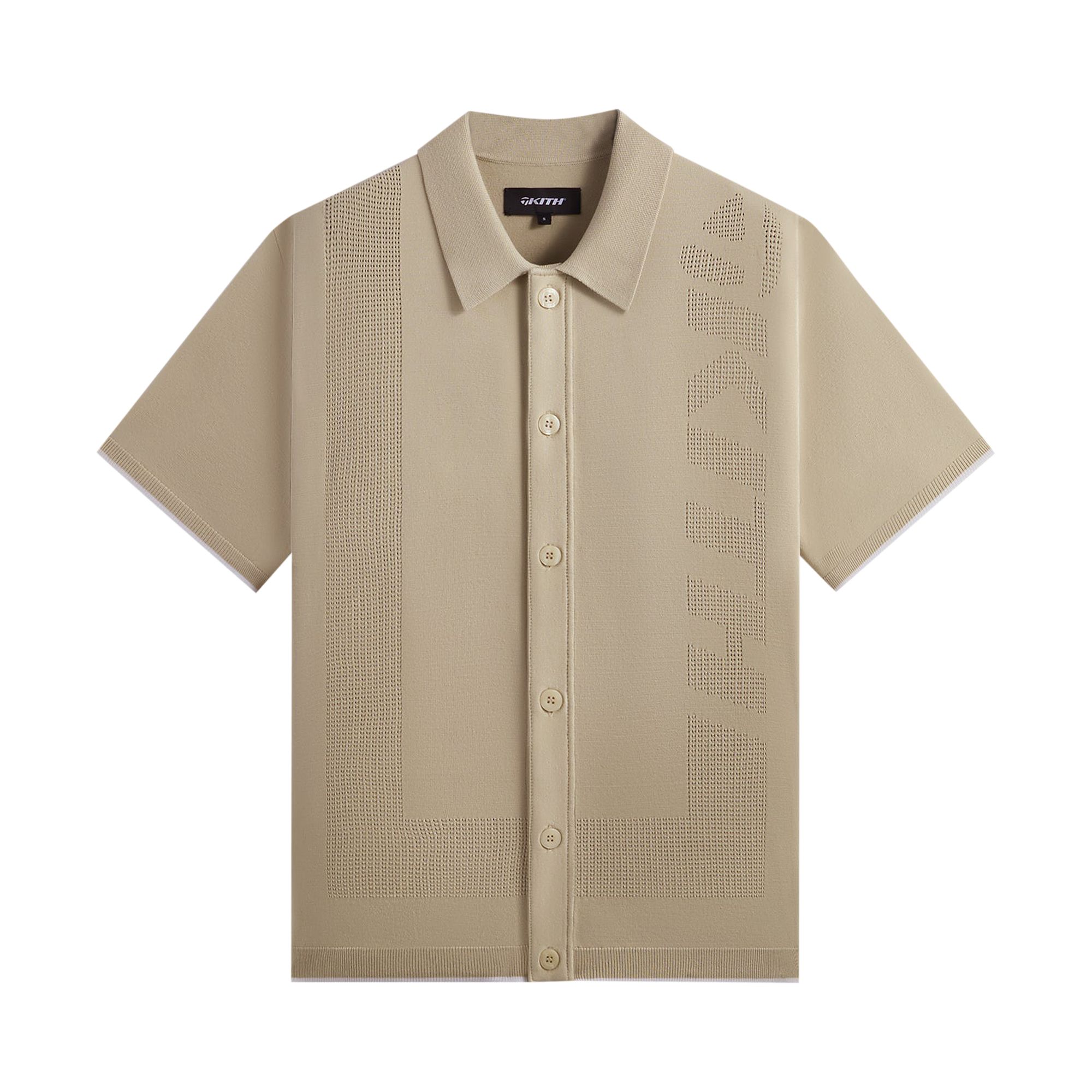 Kith For TaylorMade Pin High Button Down 'Malt' | Tan | Men's Size S