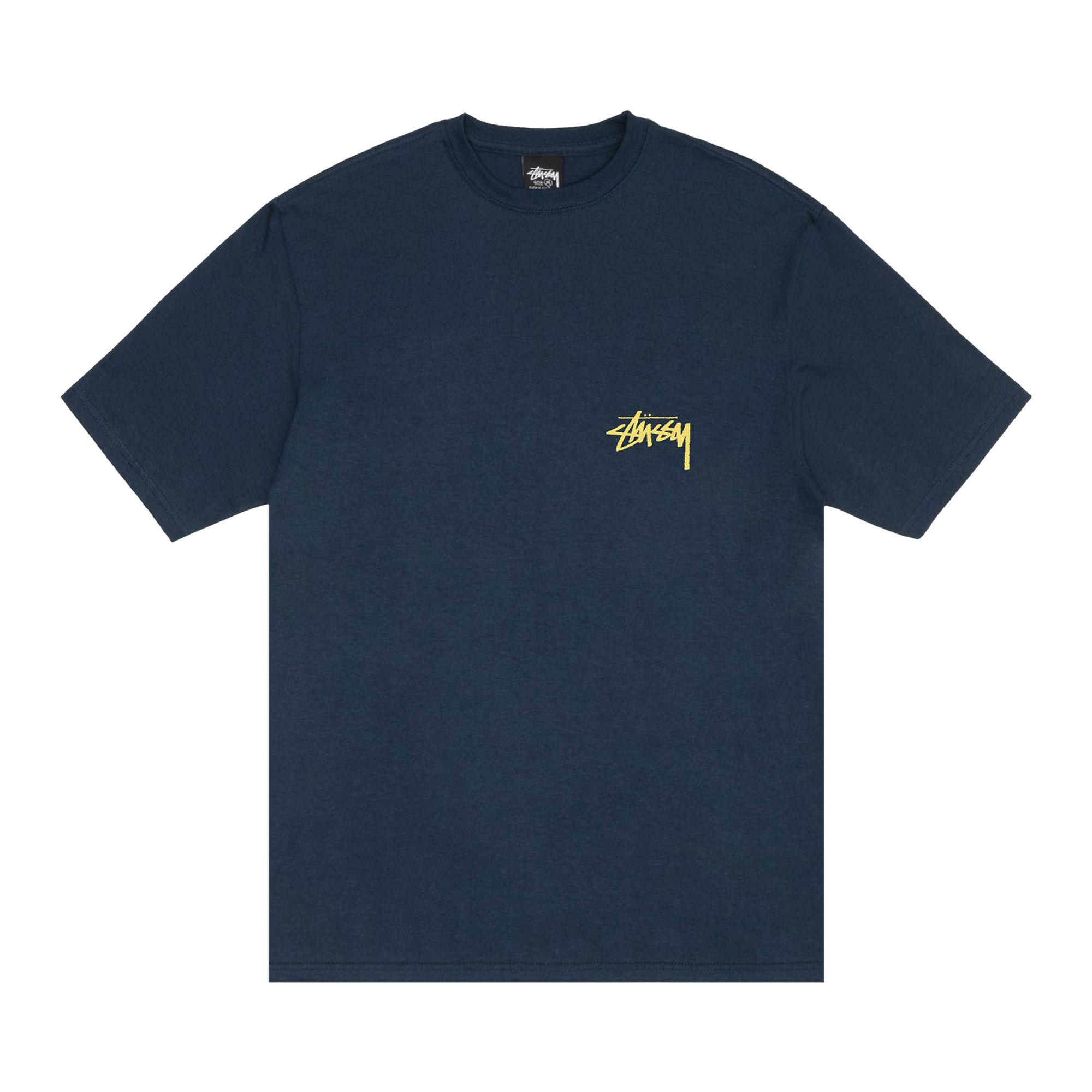 Stussy Shells Tee 'Navy' | Blue | Men's Size M