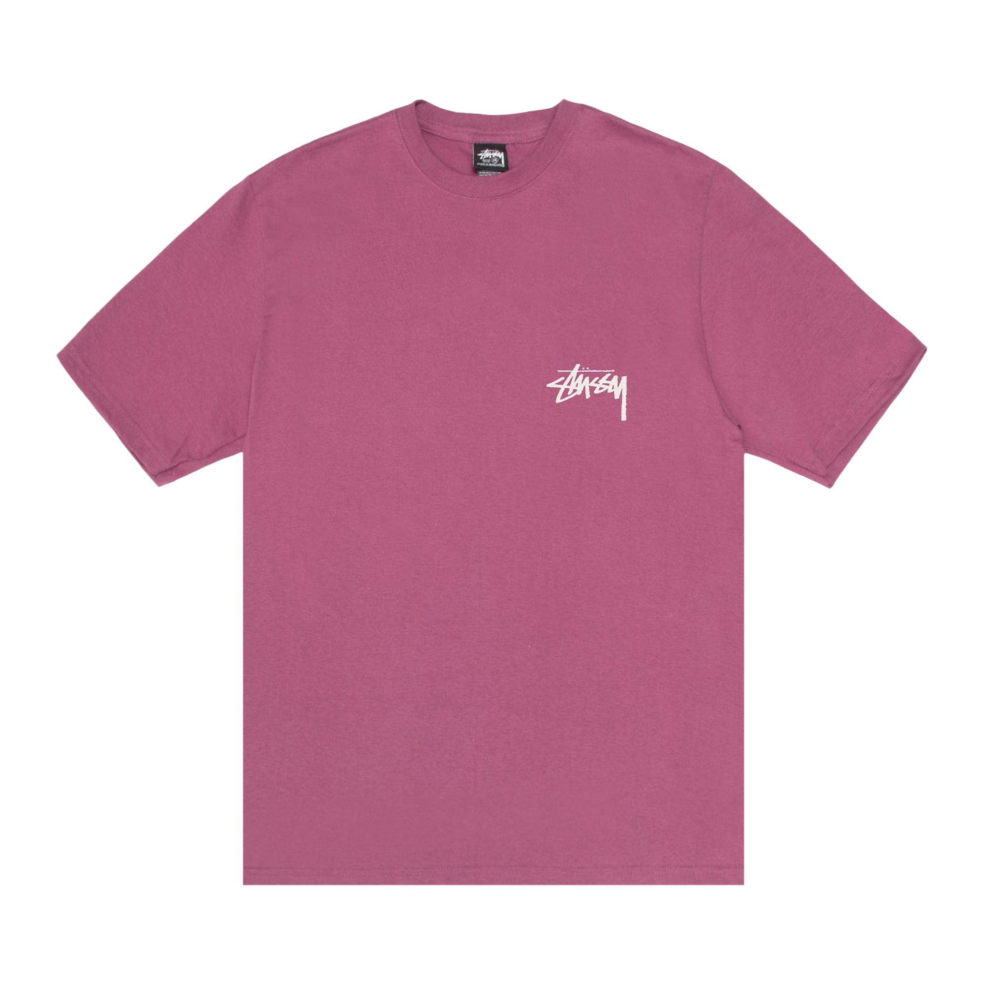 Pre-owned Stussy Shells Tee 'berry' In Pink