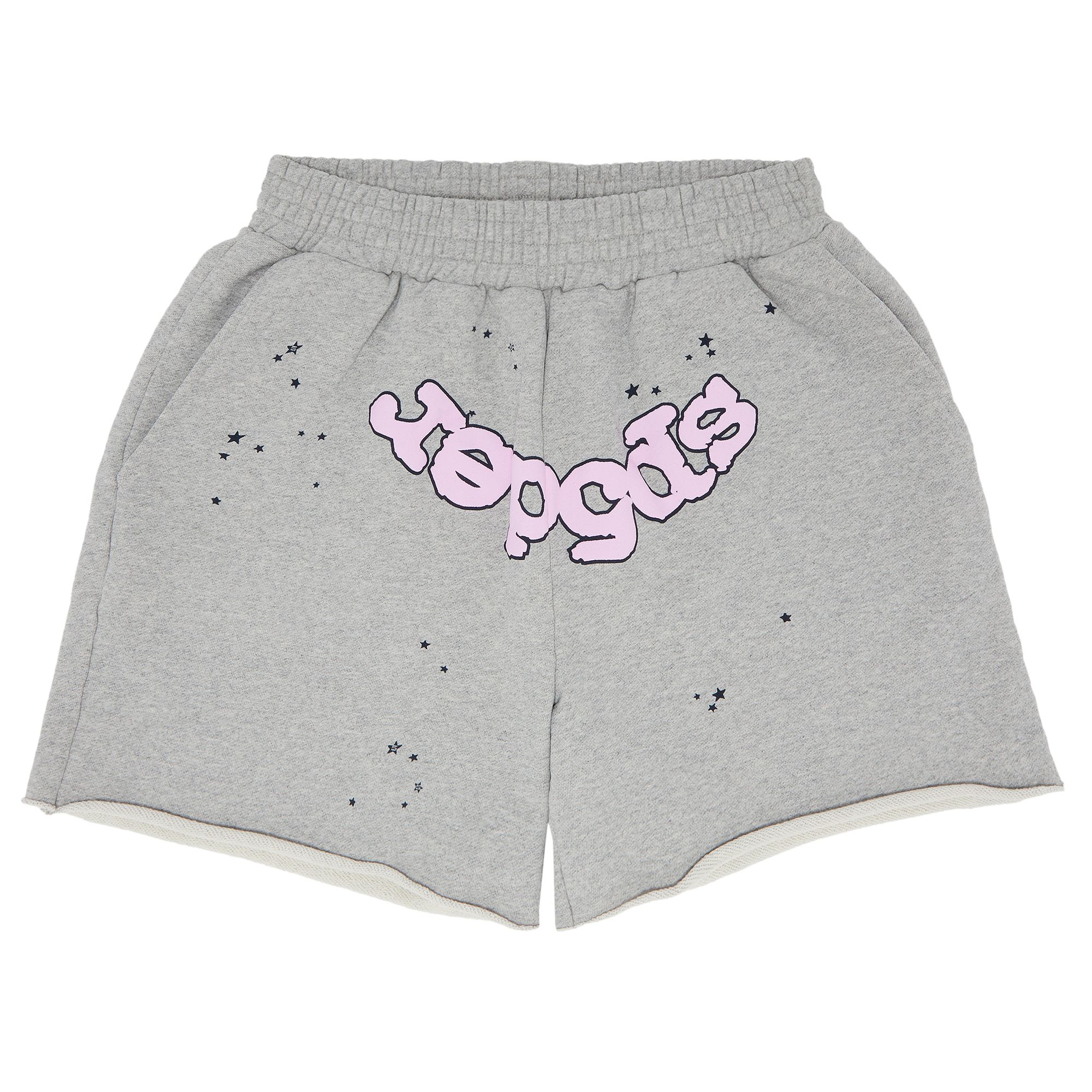 Sp5der OG Web Logo Sweatshort 'Heather Grey' | Men's Size S