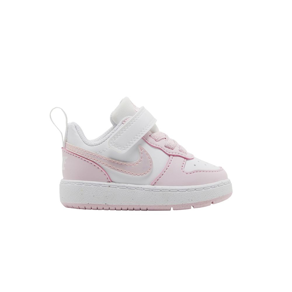 Pre-owned Nike Court Borough Low Recraft Td 'pink Foam White' | Infant Size 7